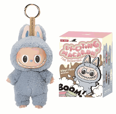 Labubu Vinyl Face Sesame Bean – Série Exciting Macaron