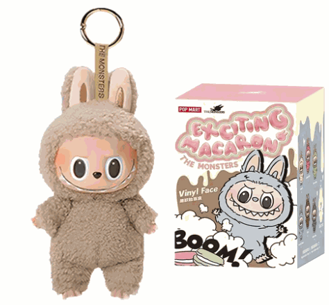 Labubu Vinyl Face Sesame Bean – Série Exciting Macaron