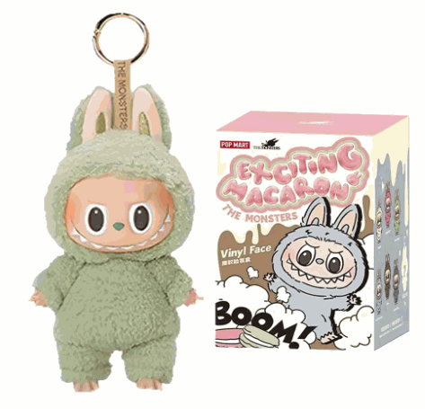 Labubu Vinyl Face Sesame Bean – Série Exciting Macaron