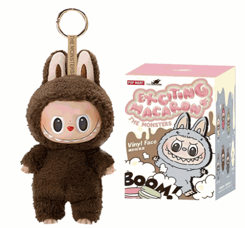 Labubu Vinyl Face Sesame Bean – Série Exciting Macaron