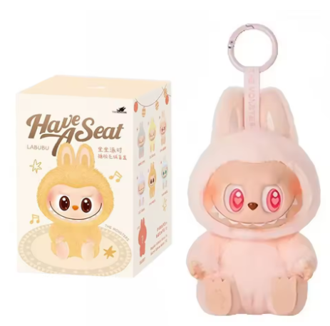 Labubu Peluche en vinyle Dada – Have a Seat Série