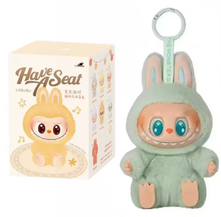 Labubu Peluche en vinyle QuQu – Have a Seat Série